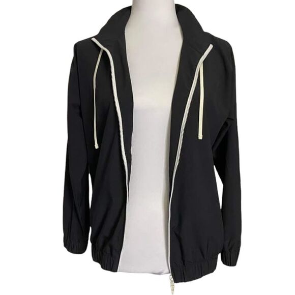 𝅺SUMMERSALT Jacket Black On The Go Zip Up Size XS‎ - Picture 5 of 11